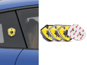 Silicone Emblem Badge Durable Style